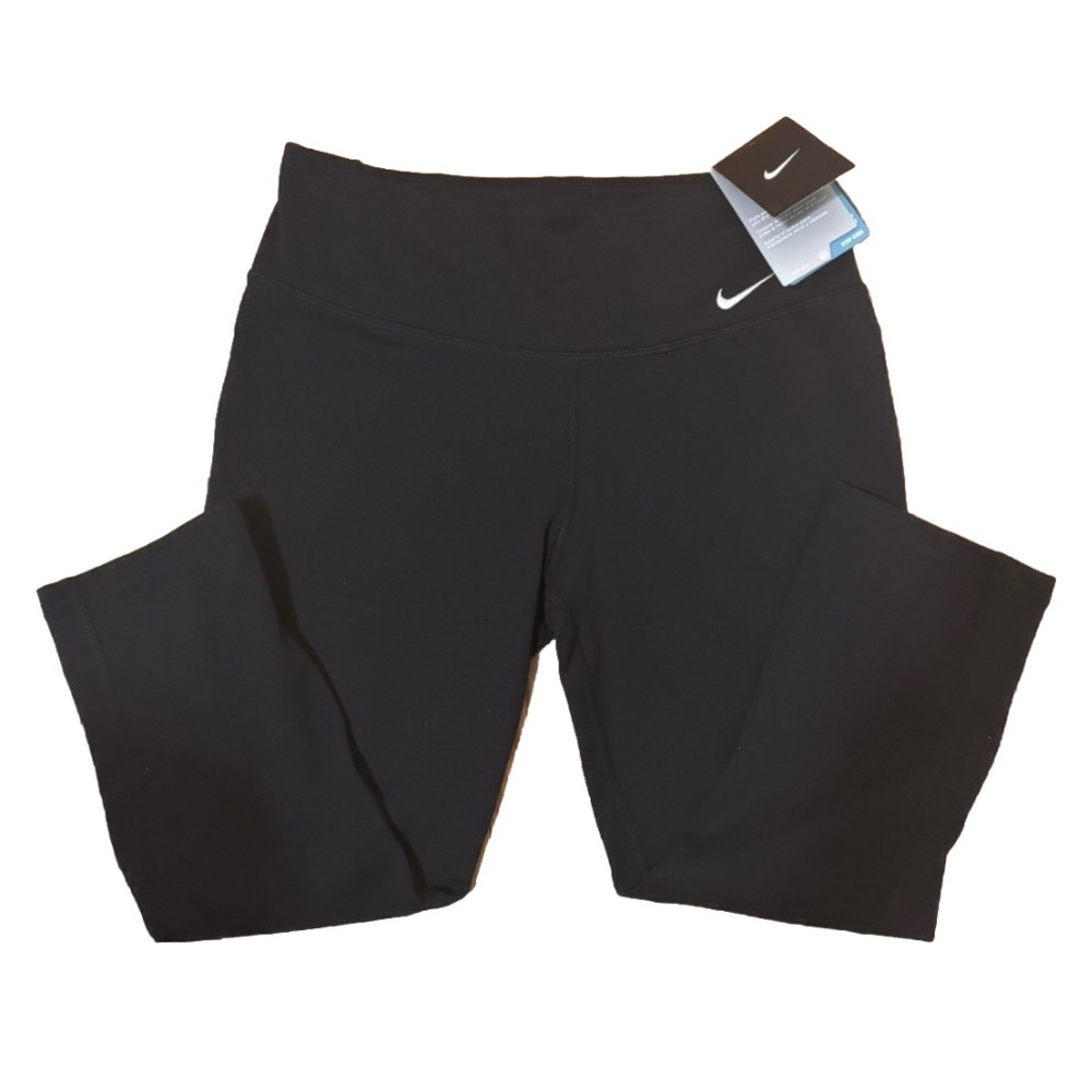 New With Tags! NIKE [S] Women's LEGEND Tight Fit Yoga/Gym Capris-Black 55214 - Picture 3 of 6